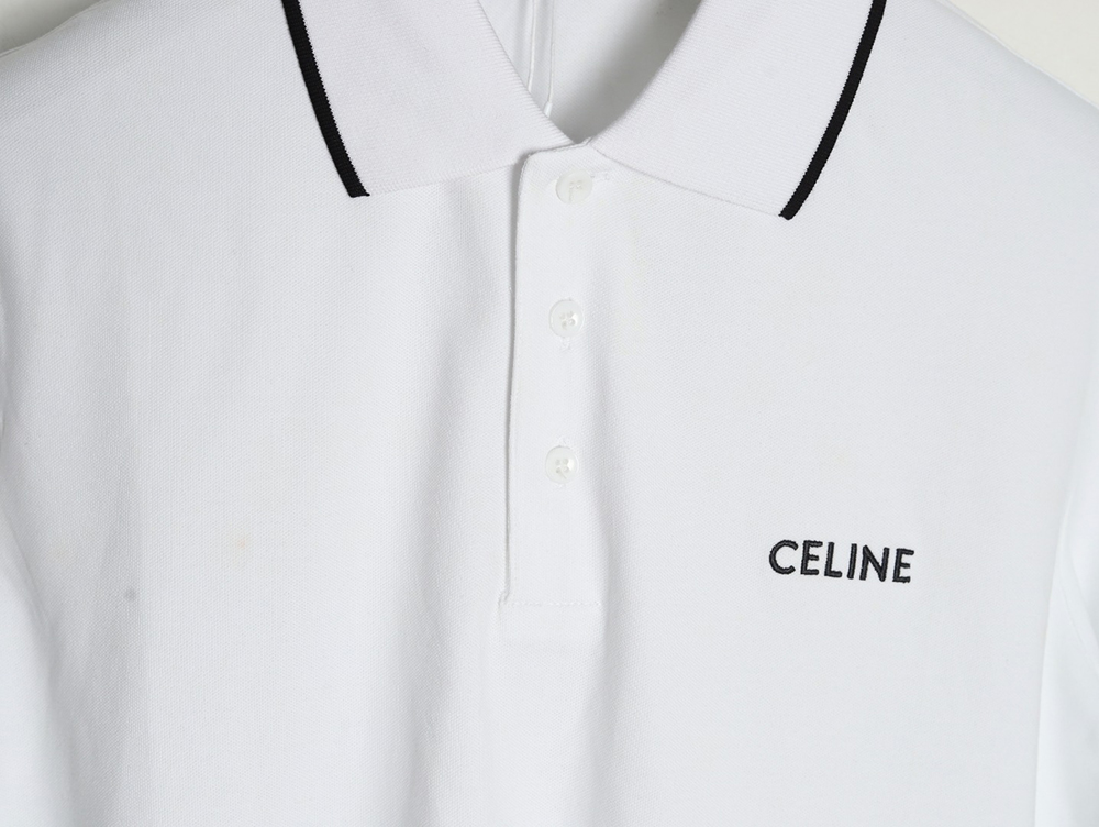 Ce**e classic embroidered small logo polo short sleeve