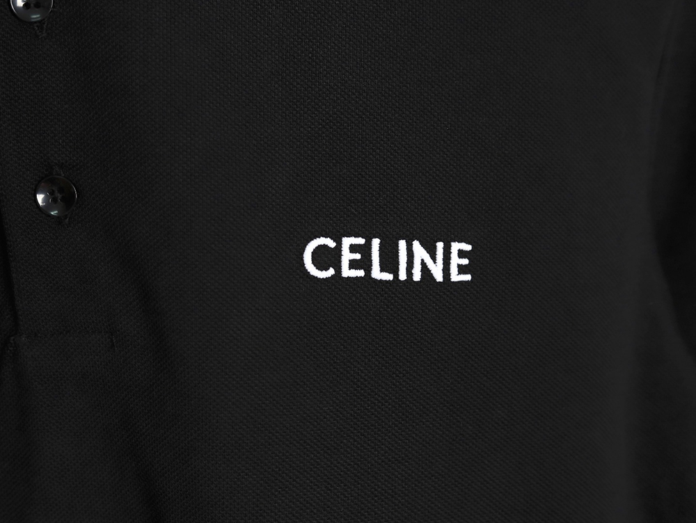 Ce**e classic embroidered small logo polo short sleeve tsk1