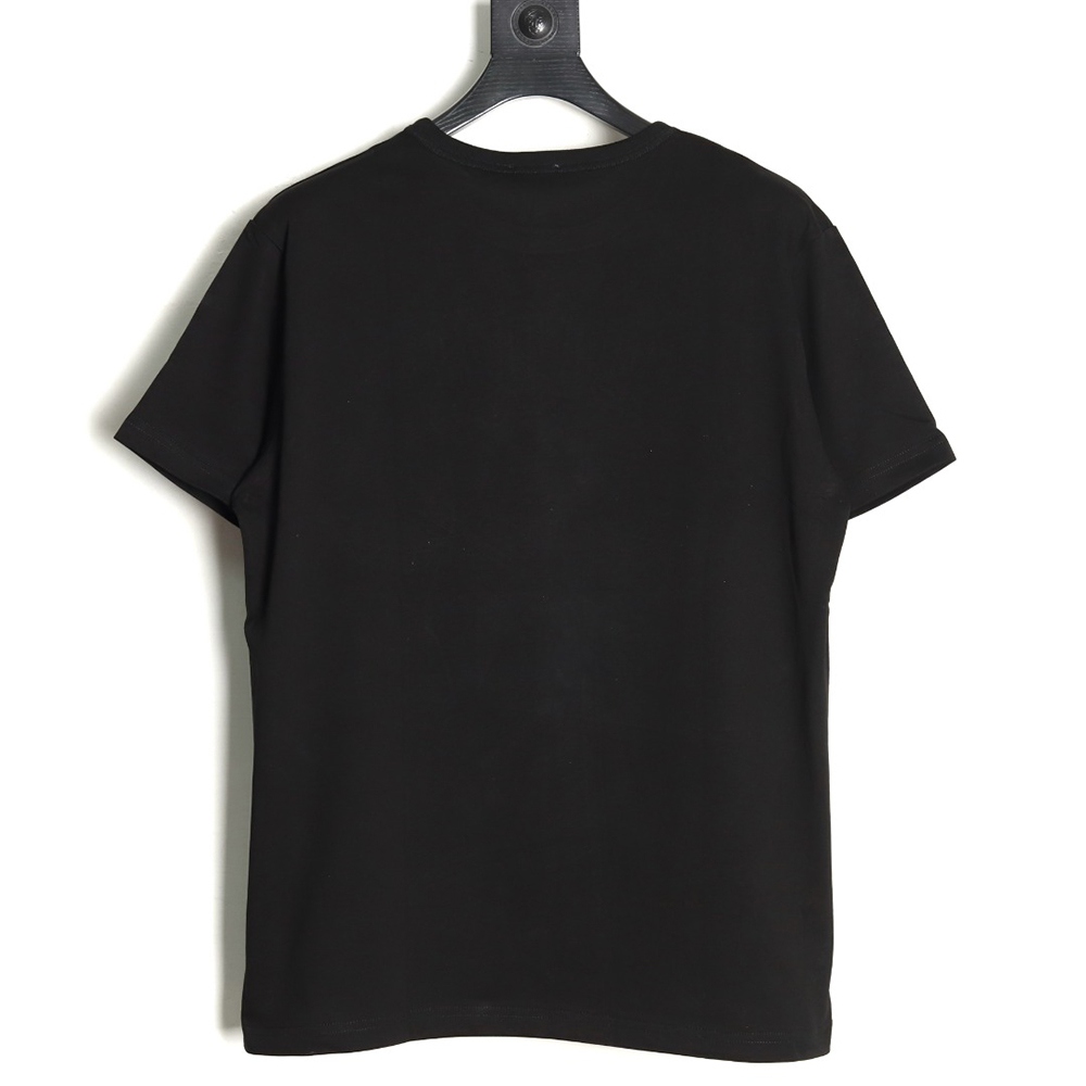 D*or bobby embroidered cotton slub jersey t-shirt