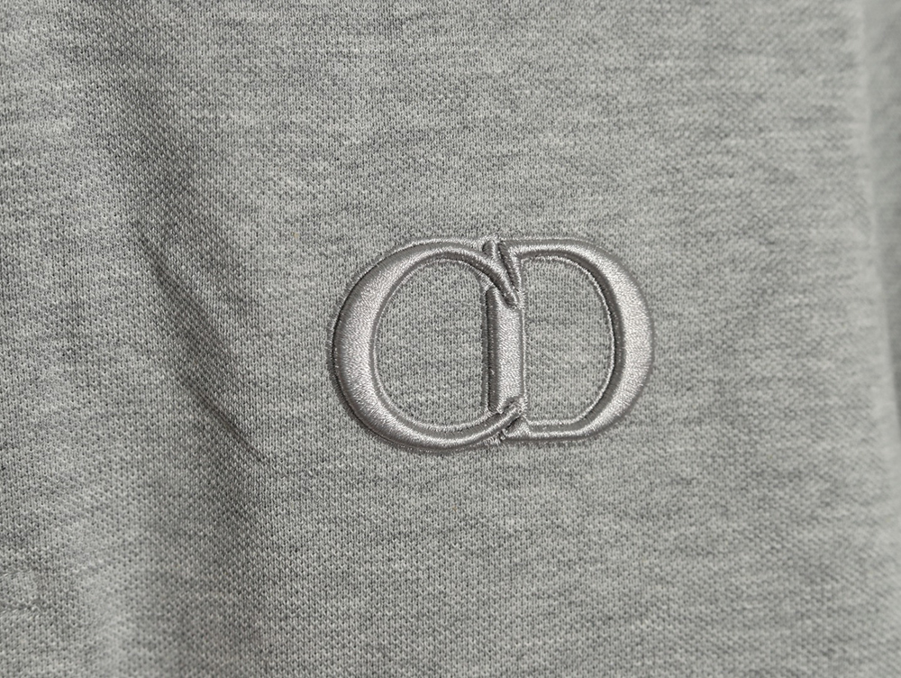 D*or embroidered cd letters polo short sleeve tsk1