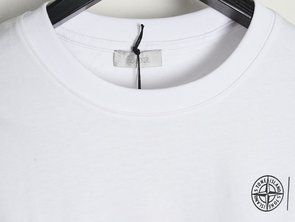 D*or & stone island crosshair print short-sleeved t-shirt