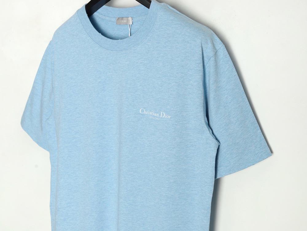 D*or washed distressed letter print short sleeves tsk1