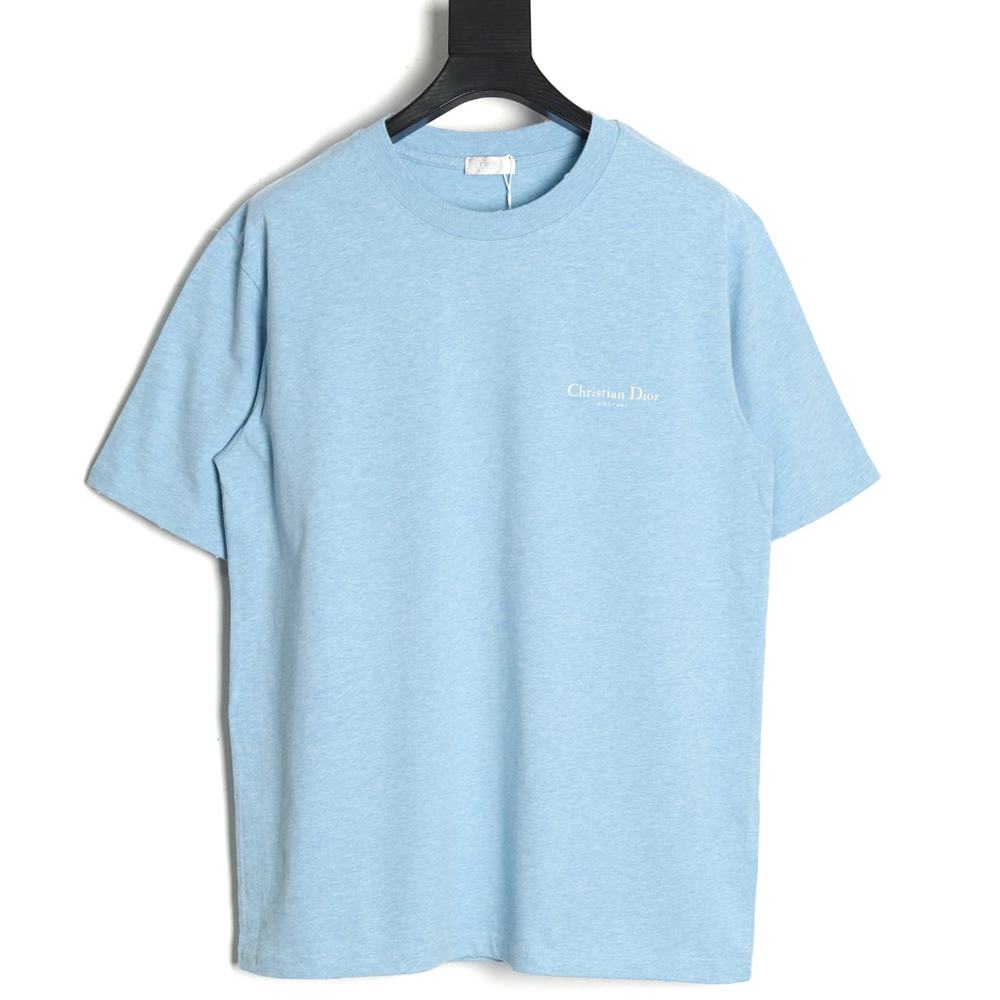 D*or washed distressed letter print short sleeves tsk1