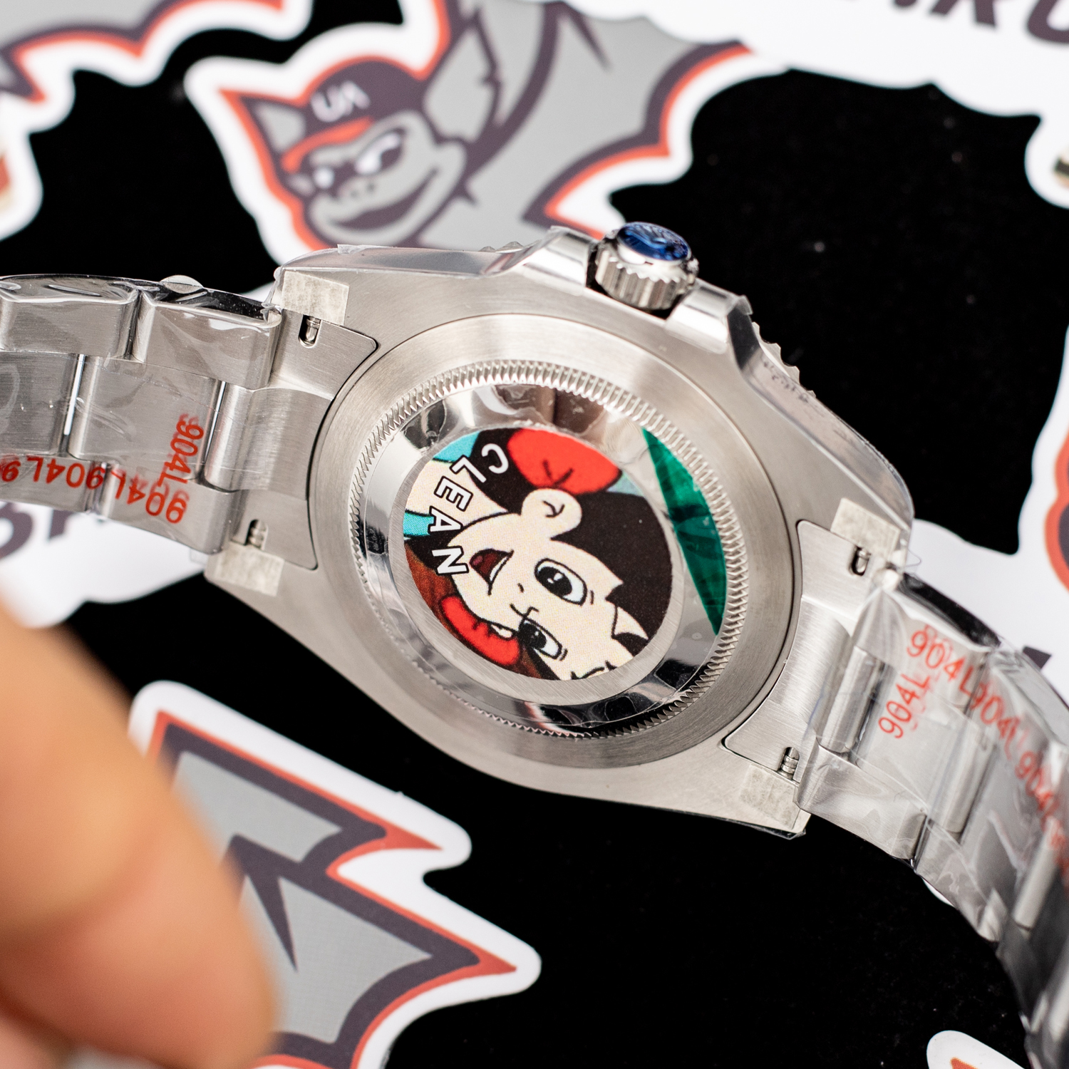 R*l*x - gmt master ii 116710ln black ceramic 904l oyster gmf v5 vr3186