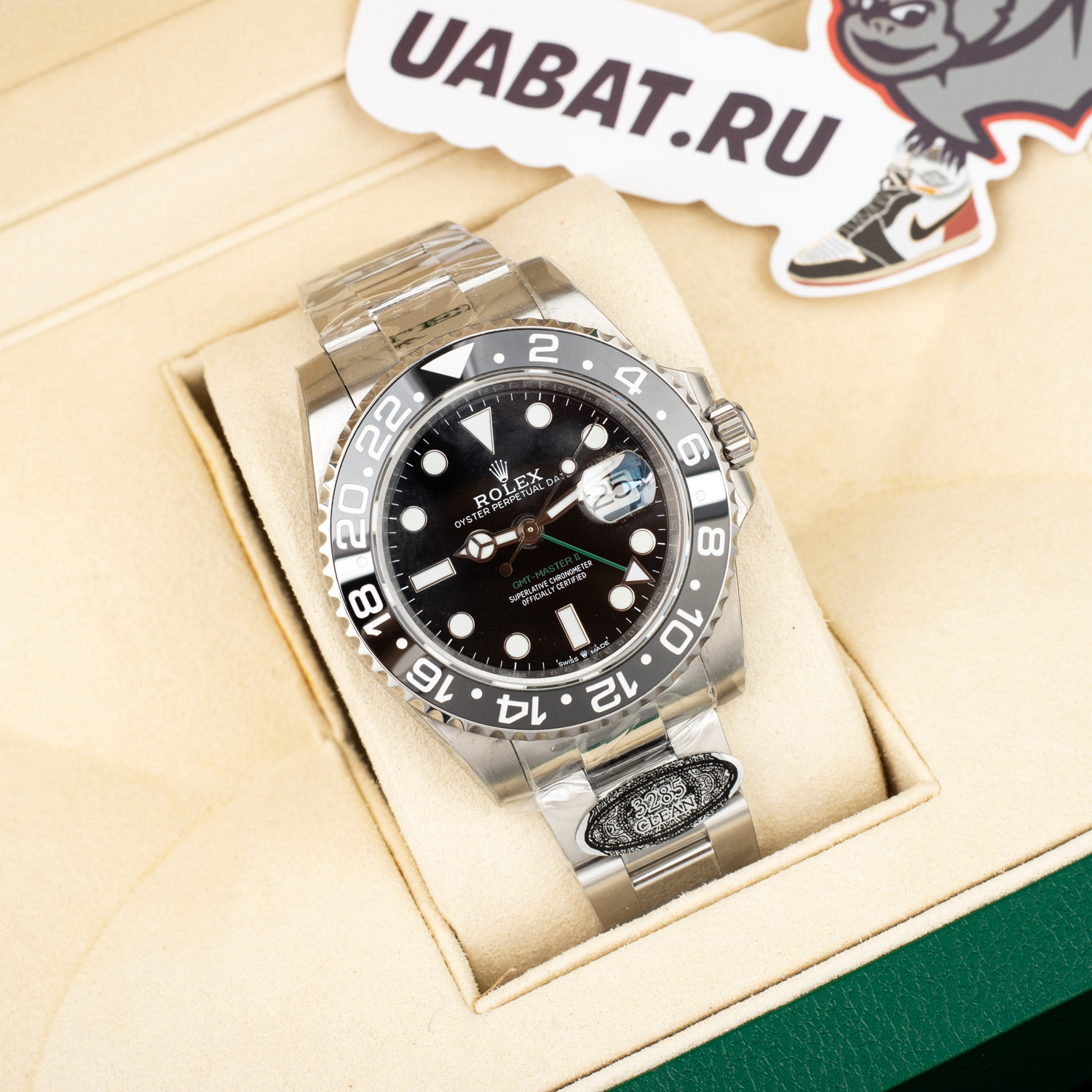 R*l*x - gmt master ii 116710ln black ceramic 904l oyster gmf v5 vr3186