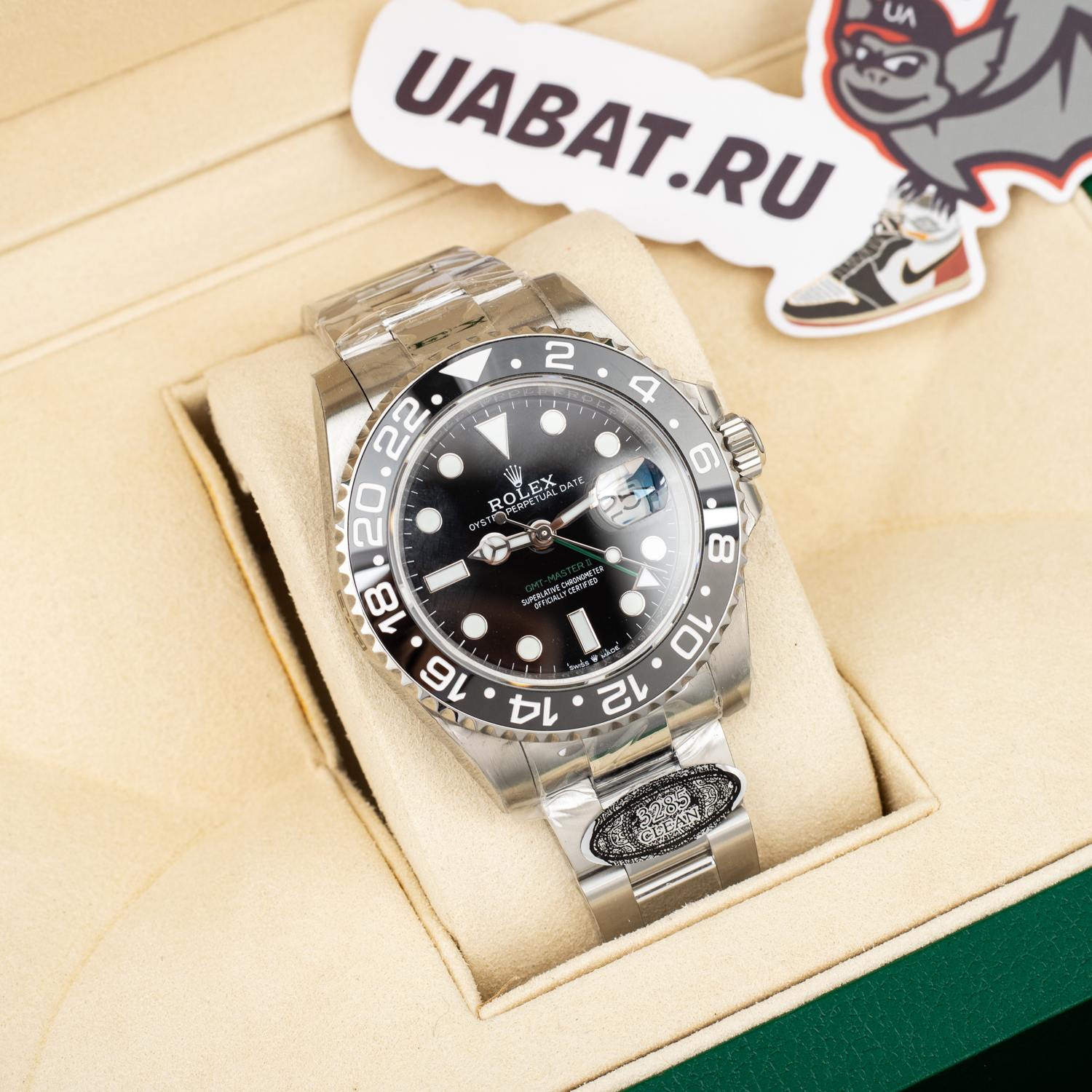 R*l*x - gmt master ii 116710ln black ceramic 904l oyster gmf v5 vr3186