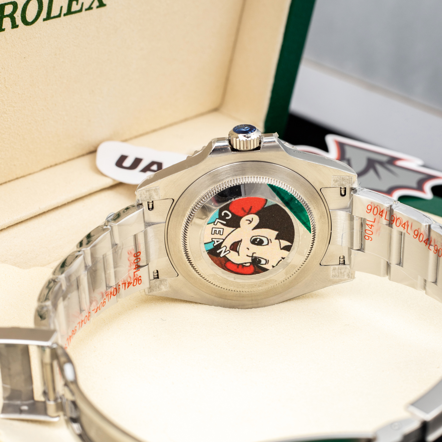 R*l*x - gmt master ii 116710ln black ceramic 904l oyster gmf v5 vr3186