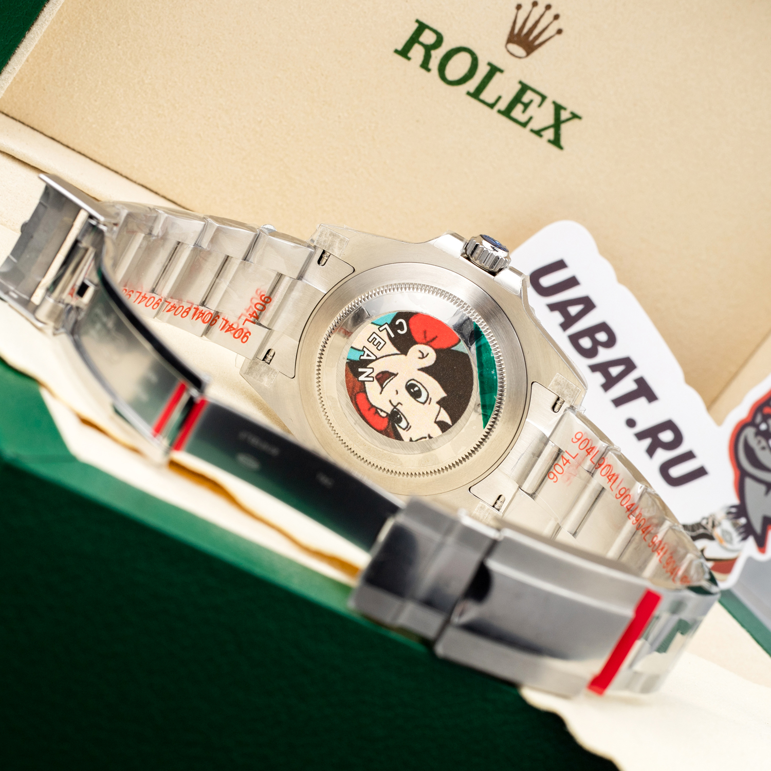 R*l*x - gmt master ii 116710ln black ceramic 904l oyster gmf v5 vr3186