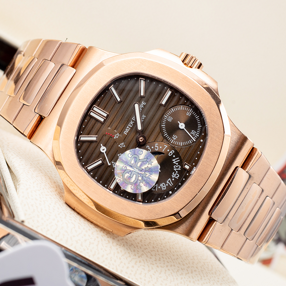 P**ek Ph**ppe nautilus rose gold 5712/1r grf