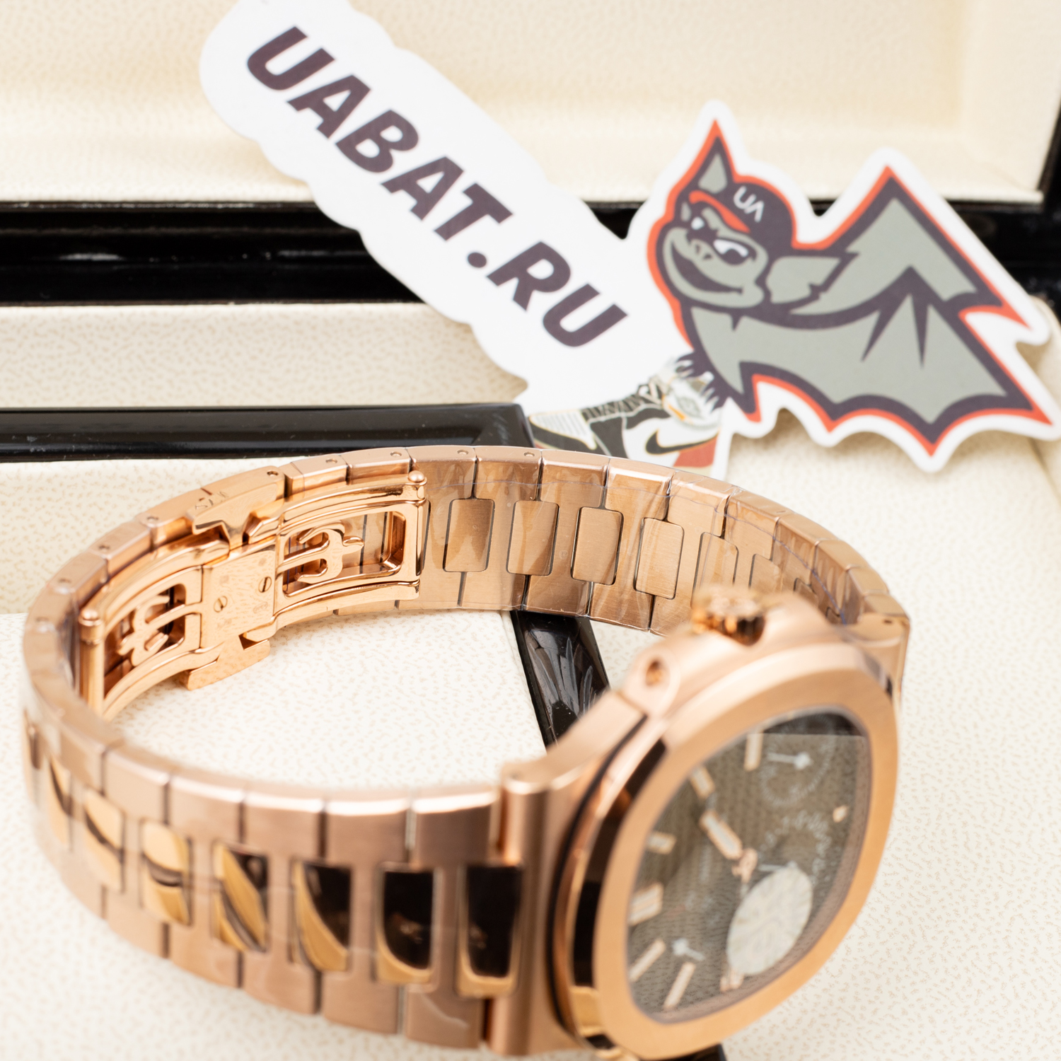 P**ek Ph**ppe nautilus rose gold 5712/1r grf