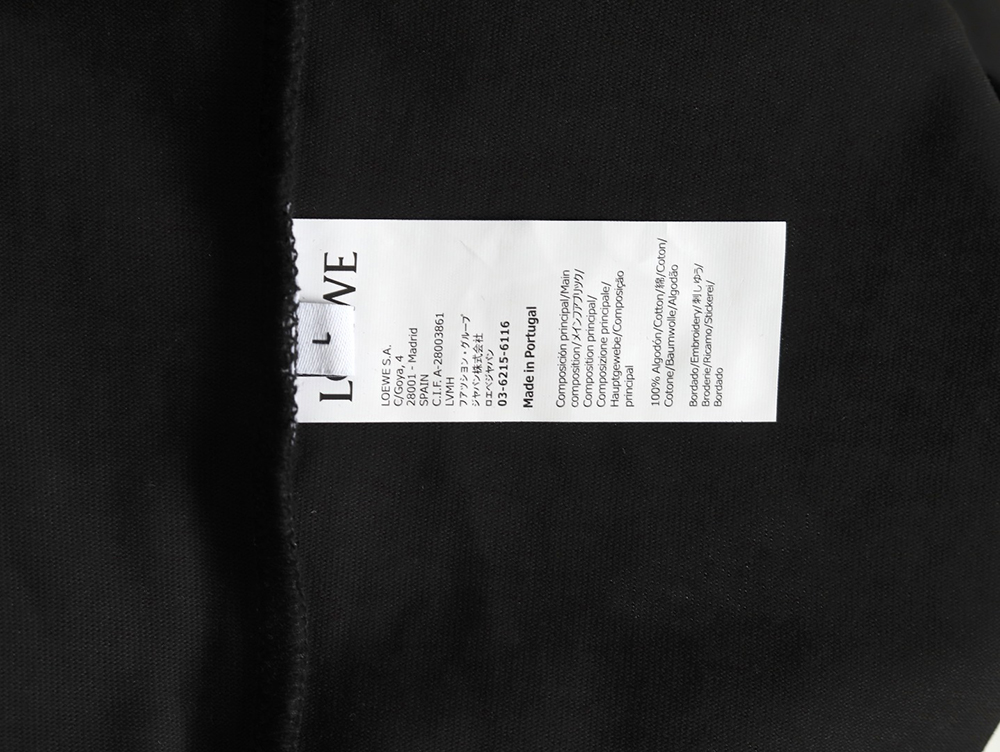 L0ew* embroidered coconut tree short sleeve t-shirt tsk1