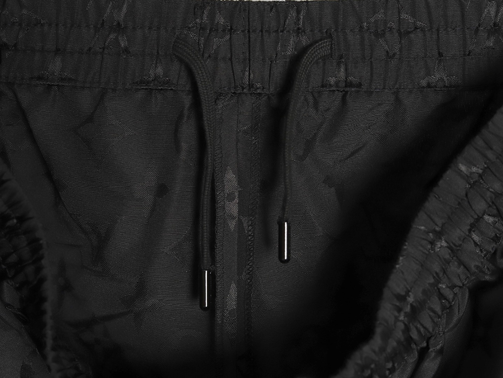 l0*is V*t0n old flower pattern jacquard silk shorts