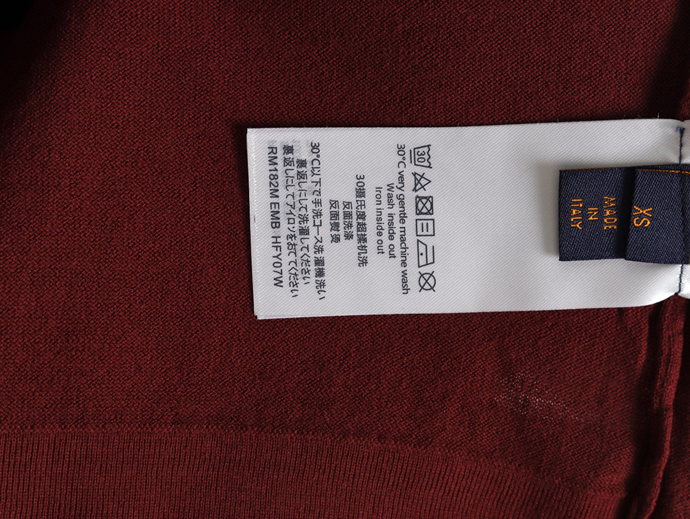 l0*is V*t0n jacquard lettering logo short sleeves