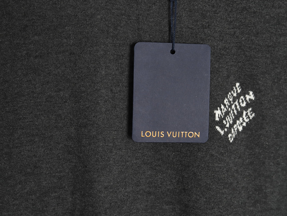 l0*is V*t0n jacquard lettering logo short sleeves tsk1