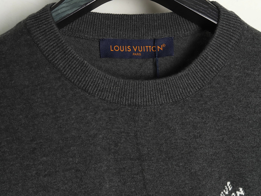 l0*is V*t0n jacquard lettering logo short sleeves tsk1