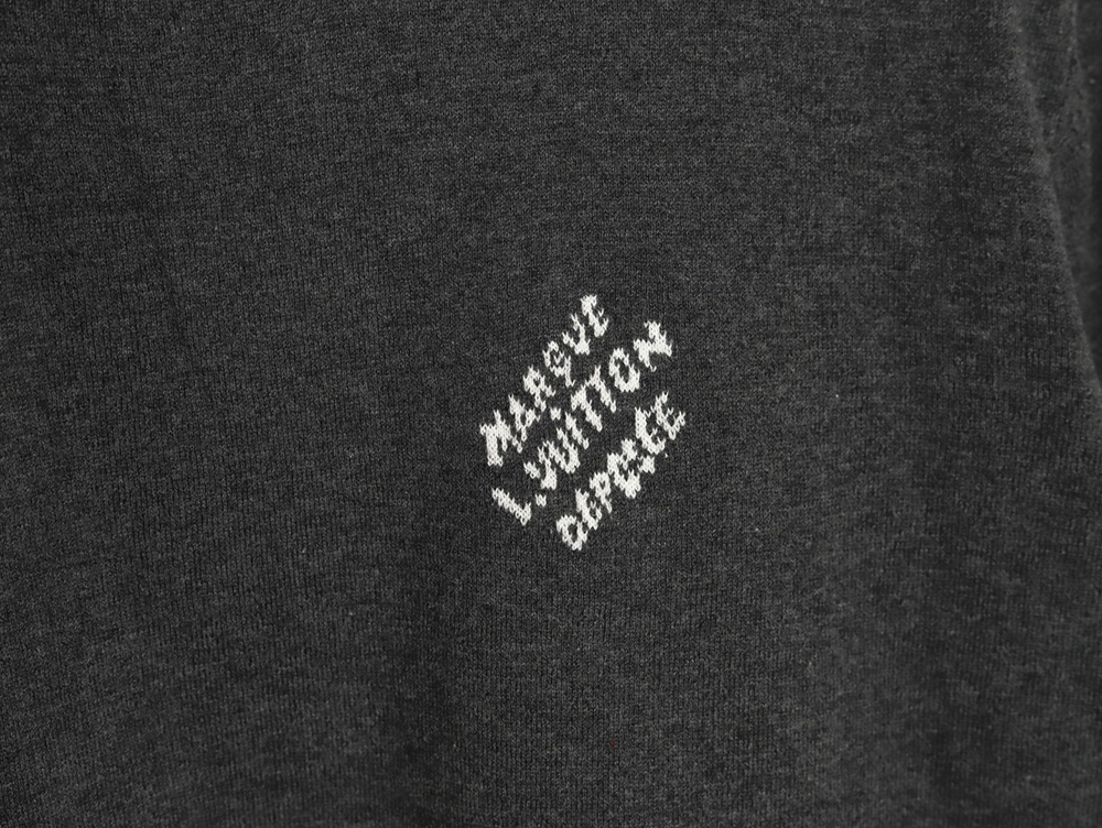 l0*is V*t0n jacquard lettering logo short sleeves tsk1