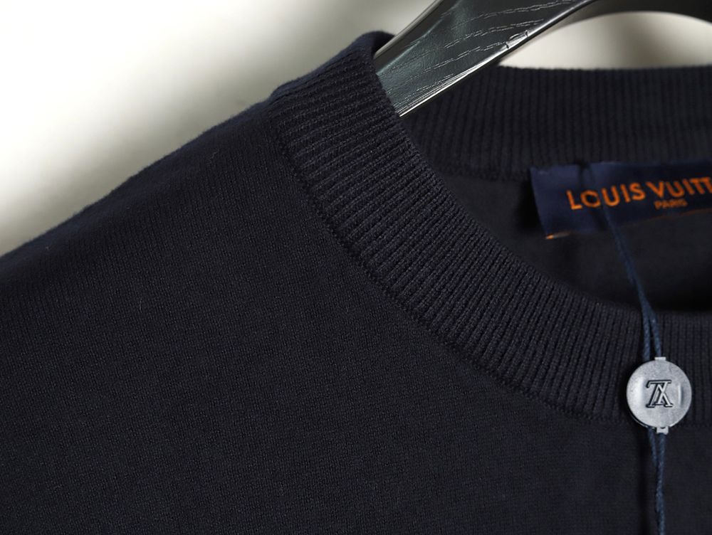 l0*is V*t0n jacquard lettering logo short sleeves tsk2