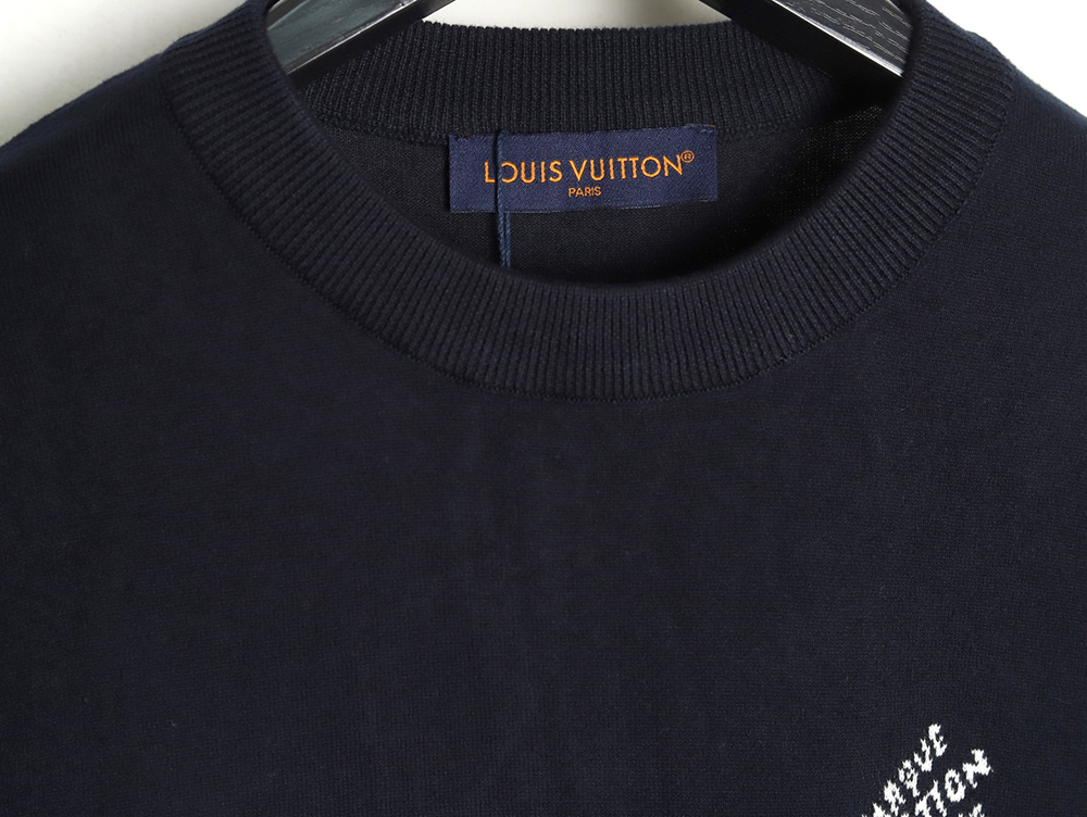 l0*is V*t0n jacquard lettering logo short sleeves tsk2