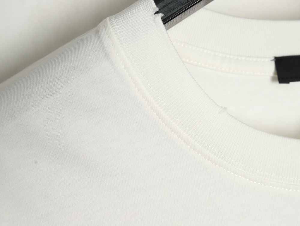 Pra*a chest lettering logo short sleeves