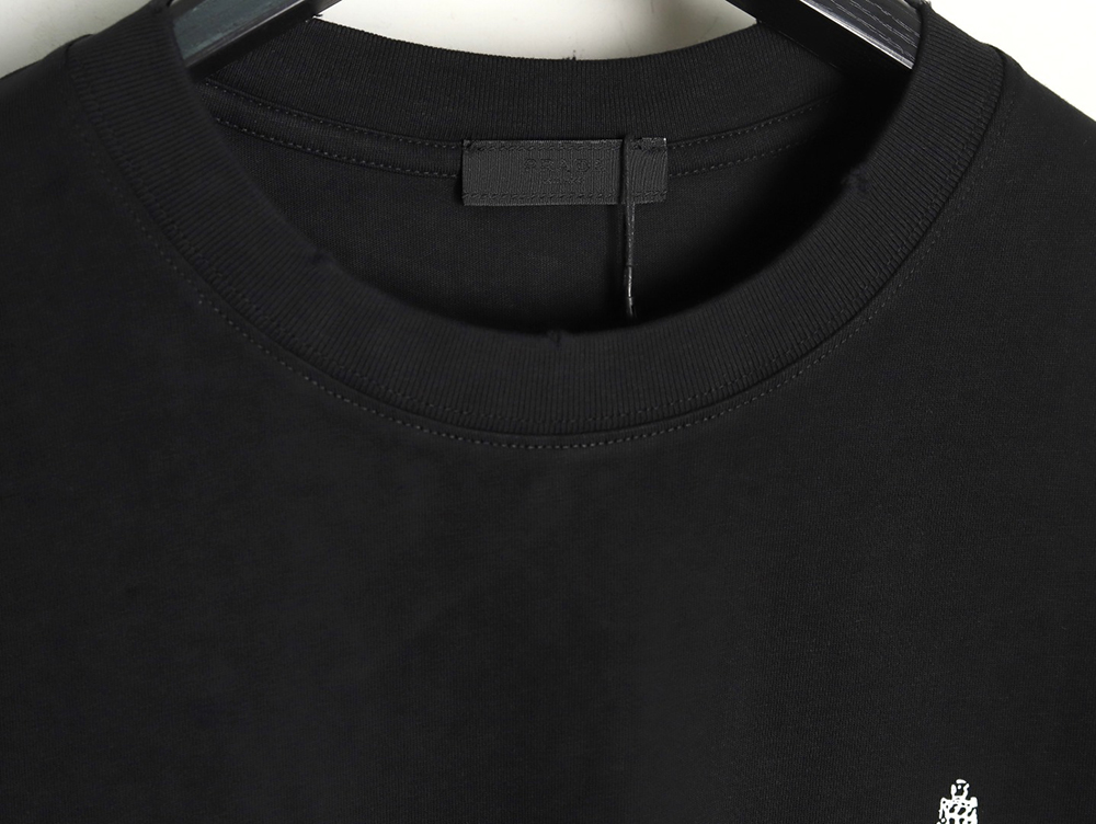 Pra*a chest lettering logo short sleeves tsk1