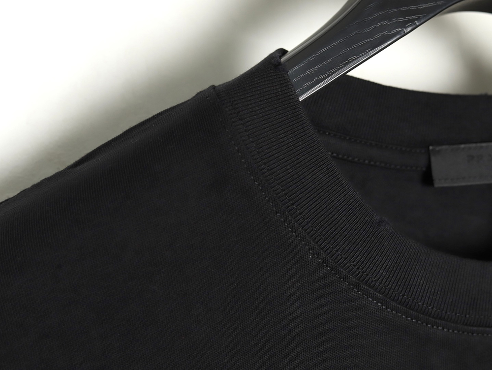 Pra*a chest lettering logo short sleeves tsk1