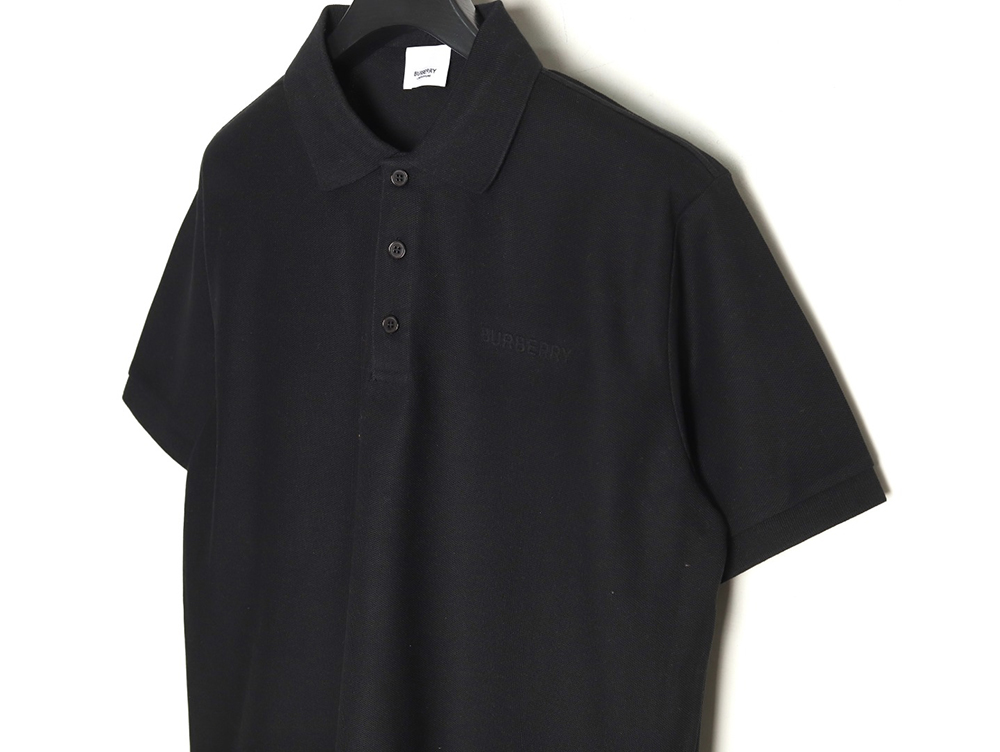B**rry embossed embossed short sleeve polo shirt