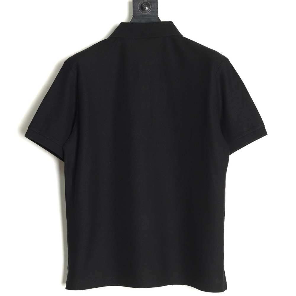 B**rry embossed embossed short sleeve polo shirt