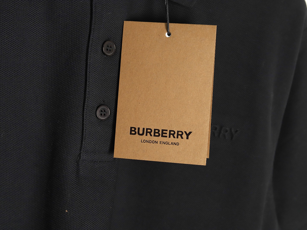 B**rry embossed embossed short sleeve polo shirt