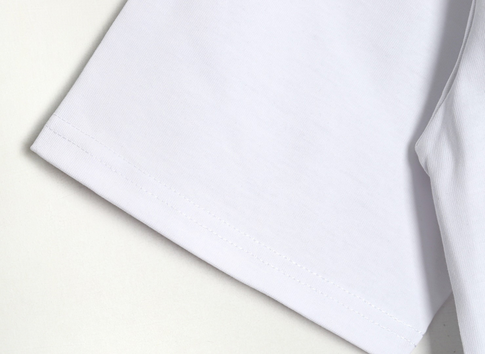 B**rry square letter gold warhorse printed short sleeve t-shirt