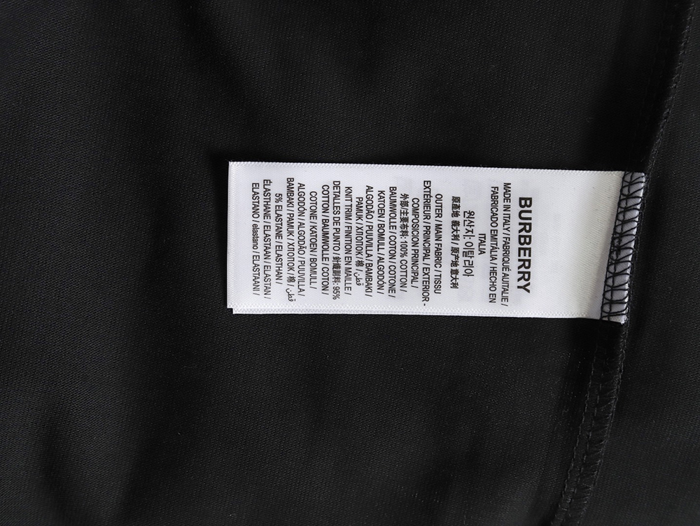 B**rry back hollow out applique war horse short sleeve t-shirt tsk1