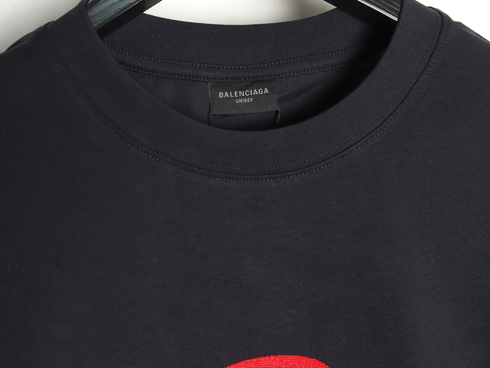 Ba*len*cia*ga 3m embroidered letters washed short sleeves tsk1