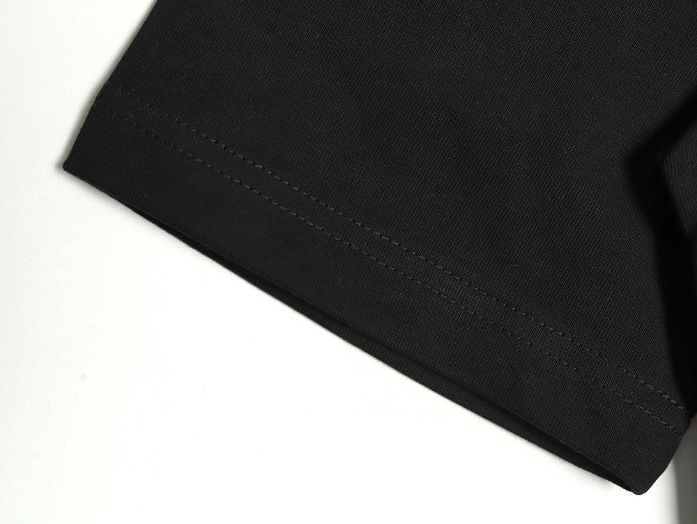 Ch**me He**ts ink-dyed horseshoe print short sleeves tsk1