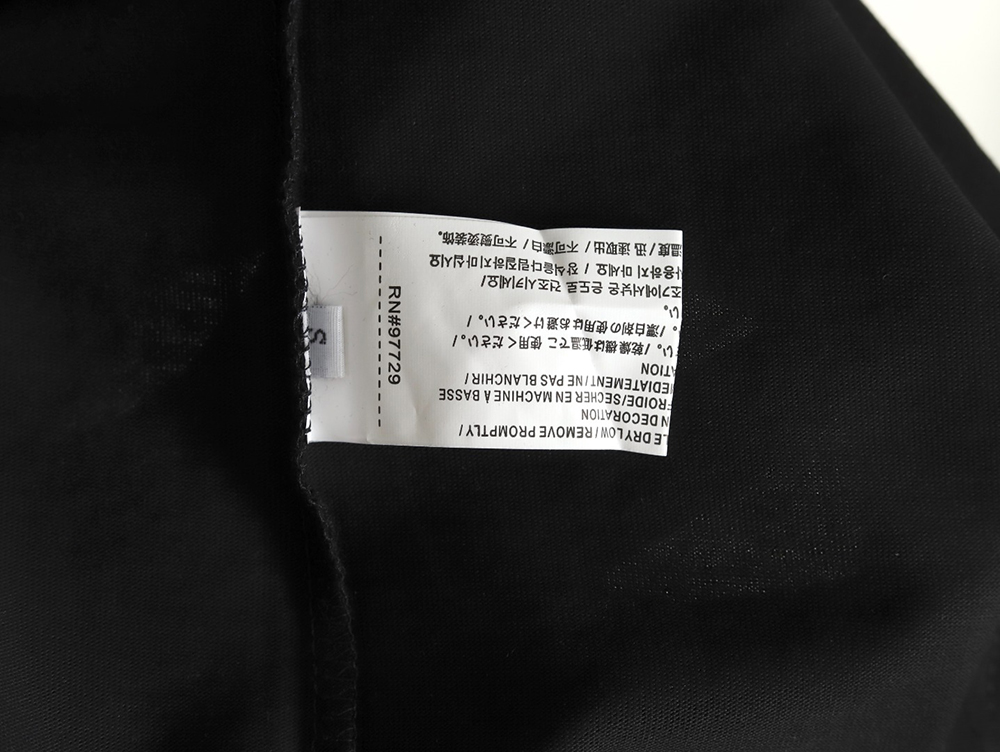 Ch**me He**ts ink-dyed horseshoe print short sleeves tsk1