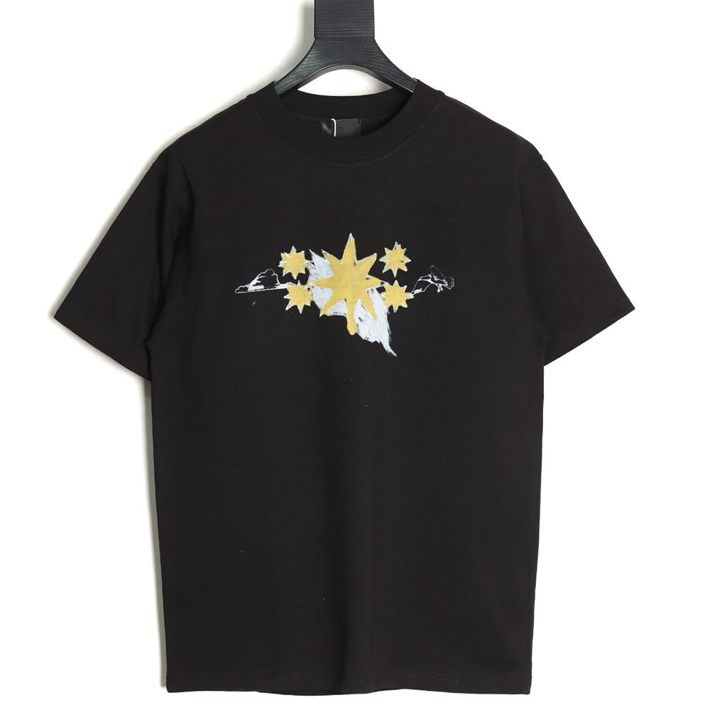 Givenchy star pattern print round neck short sleeve T-shirt TSK1