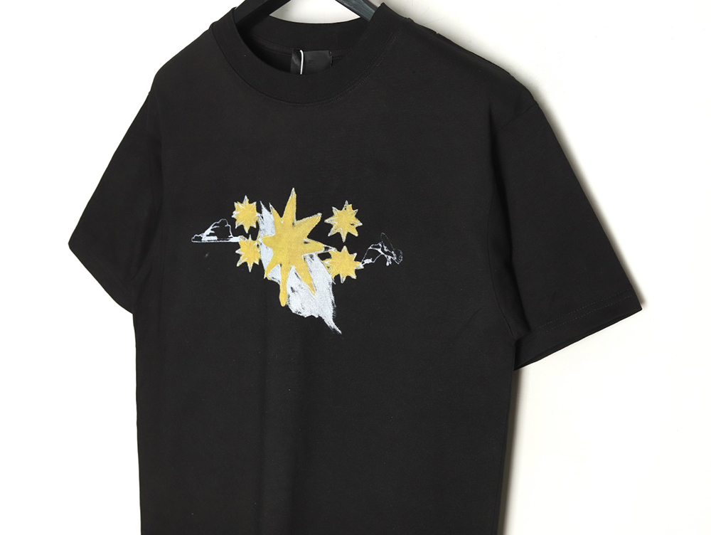 Givenchy star pattern print round neck short sleeve T-shirt TSK1