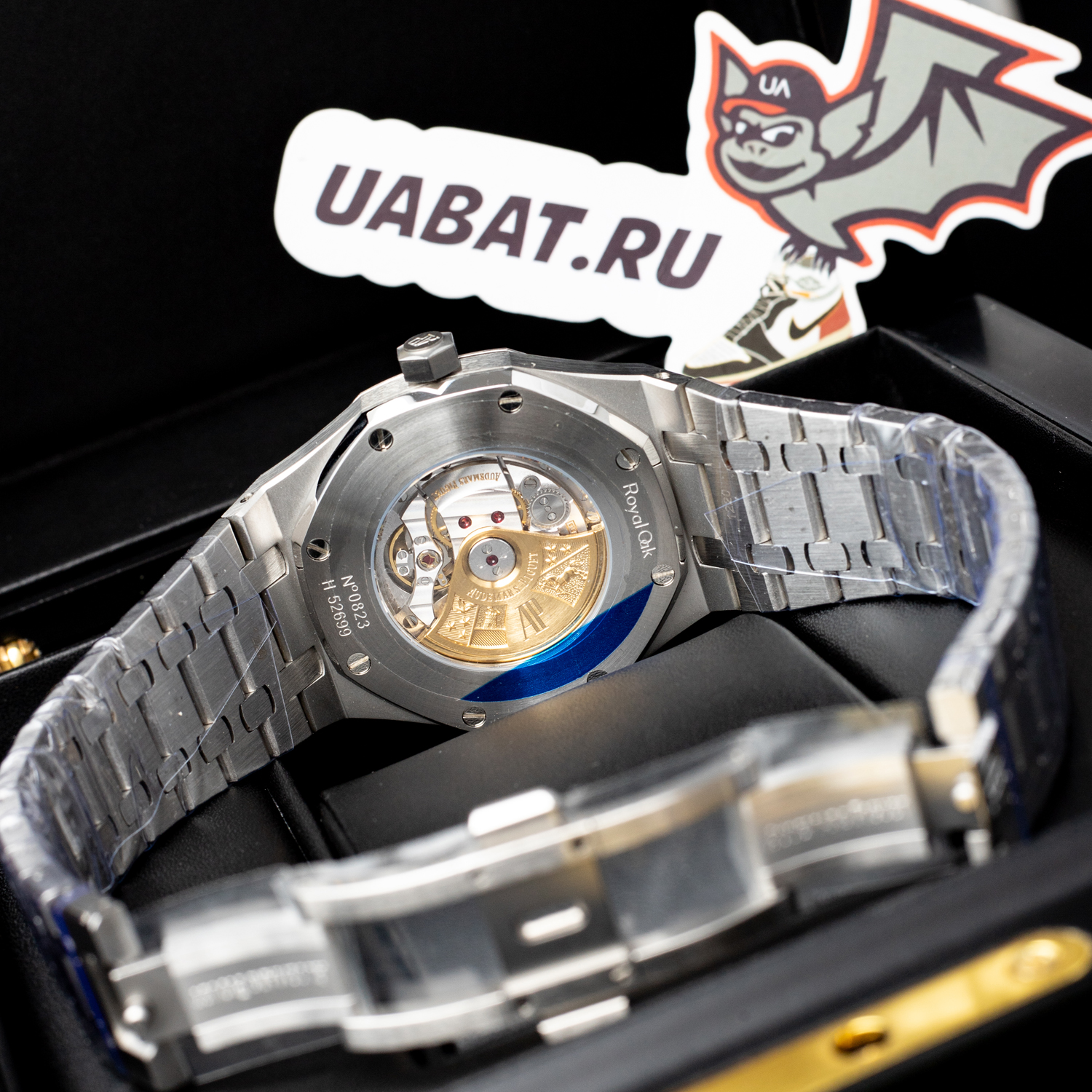 audemars P*g*et - royal oak 15400 ss/ss grey apsf a3120