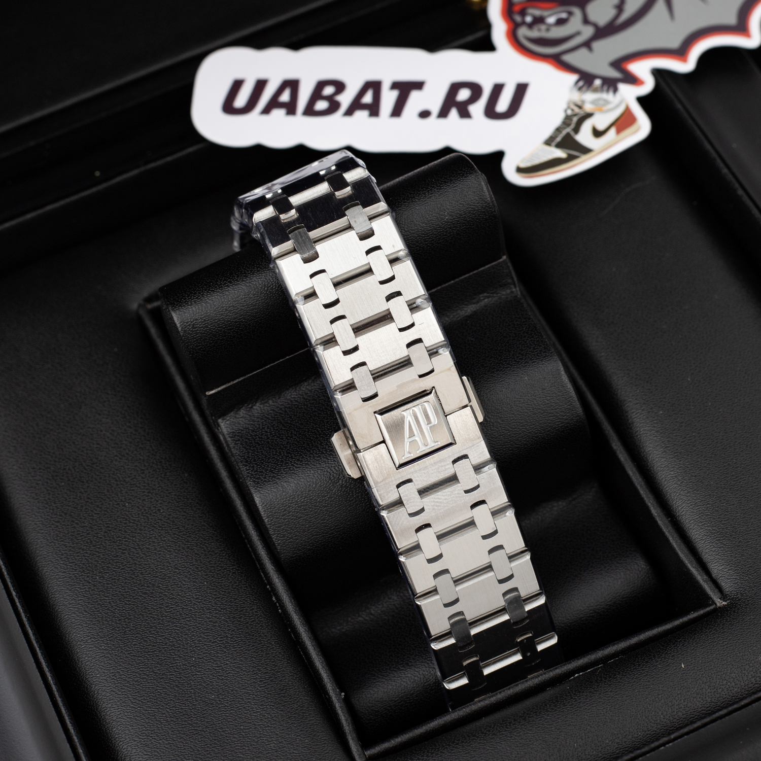 audemars P*g*et - royal oak 15400 ss/ss grey apsf a3120