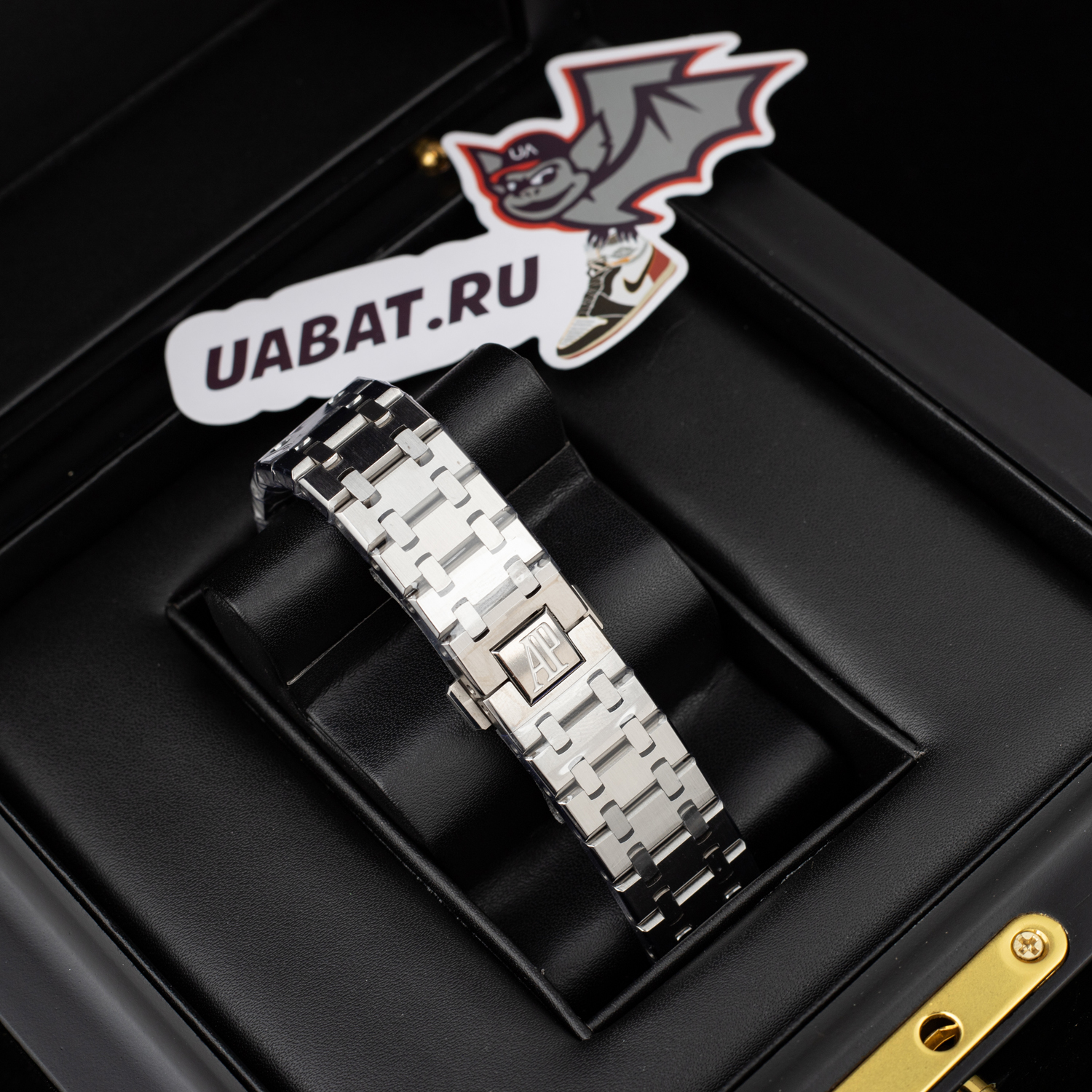 audemars P*g*et - royal oak 15400 ss/ss grey apsf a3120