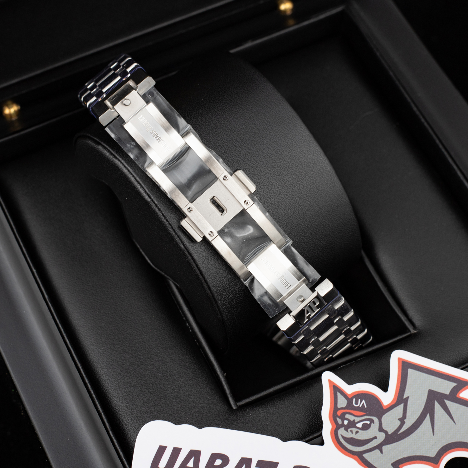 audemars P*g*et - royal oak 15400 ss/ss grey apsf a3120