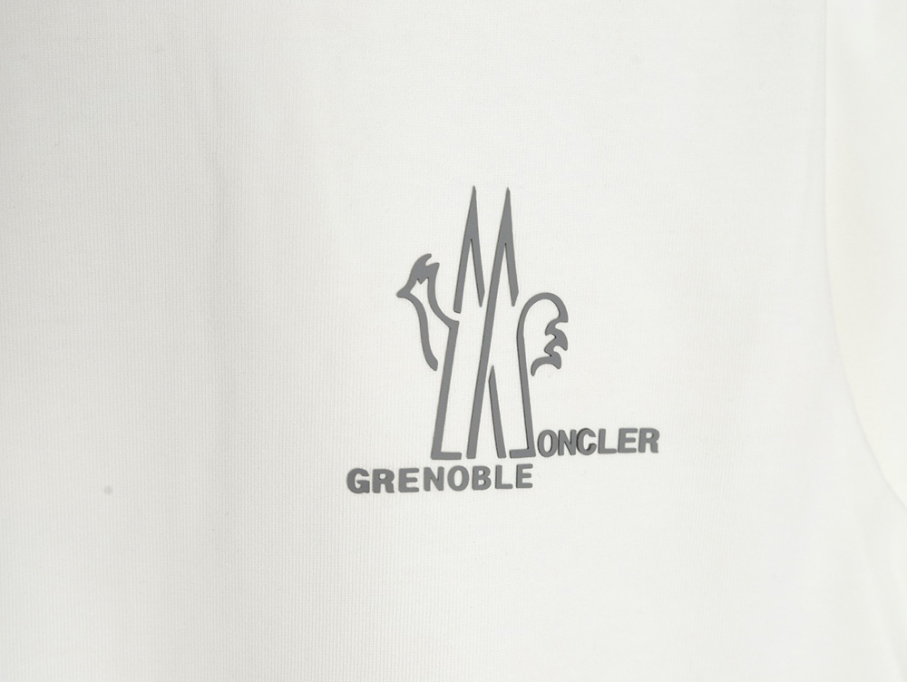 Moncler laminated logo short sleeve