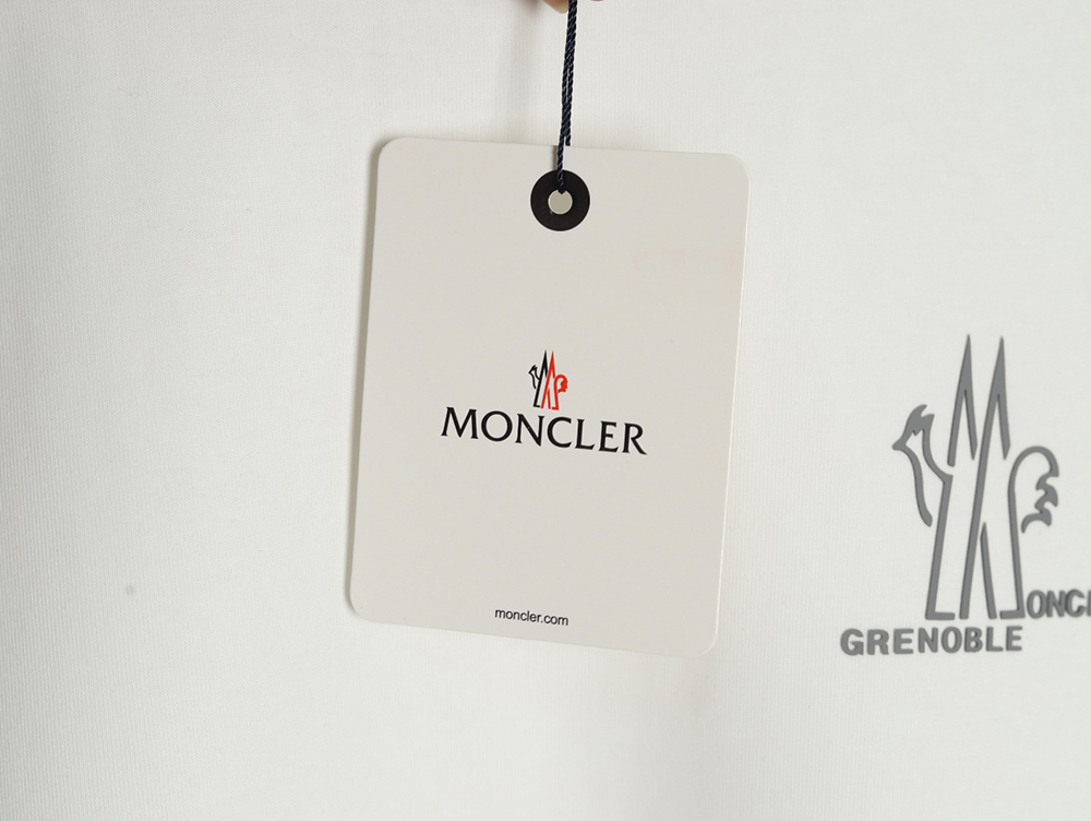 Moncler laminated logo short sleeve