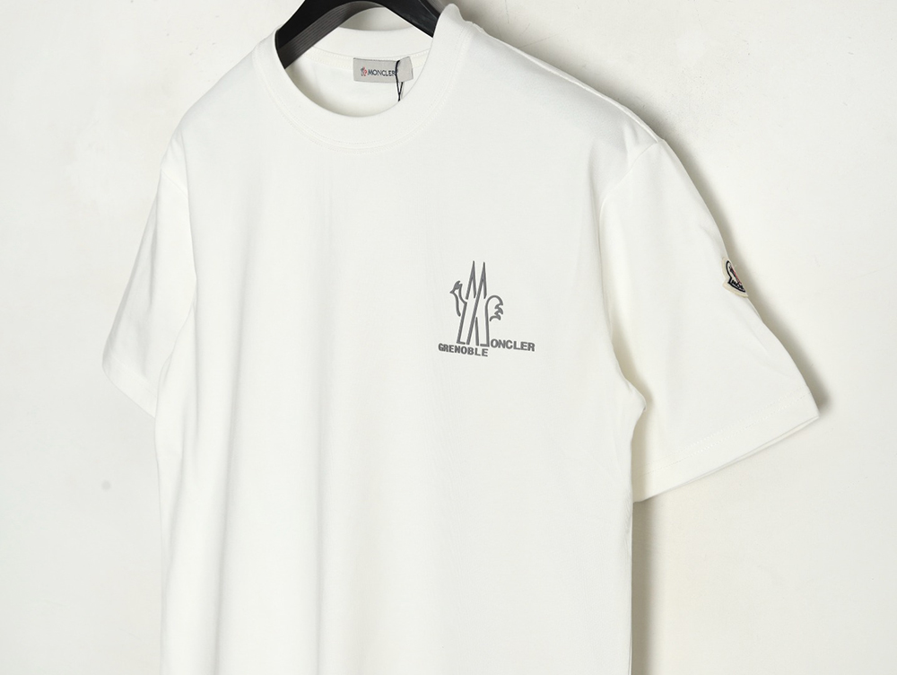Moncler laminated logo short sleeve