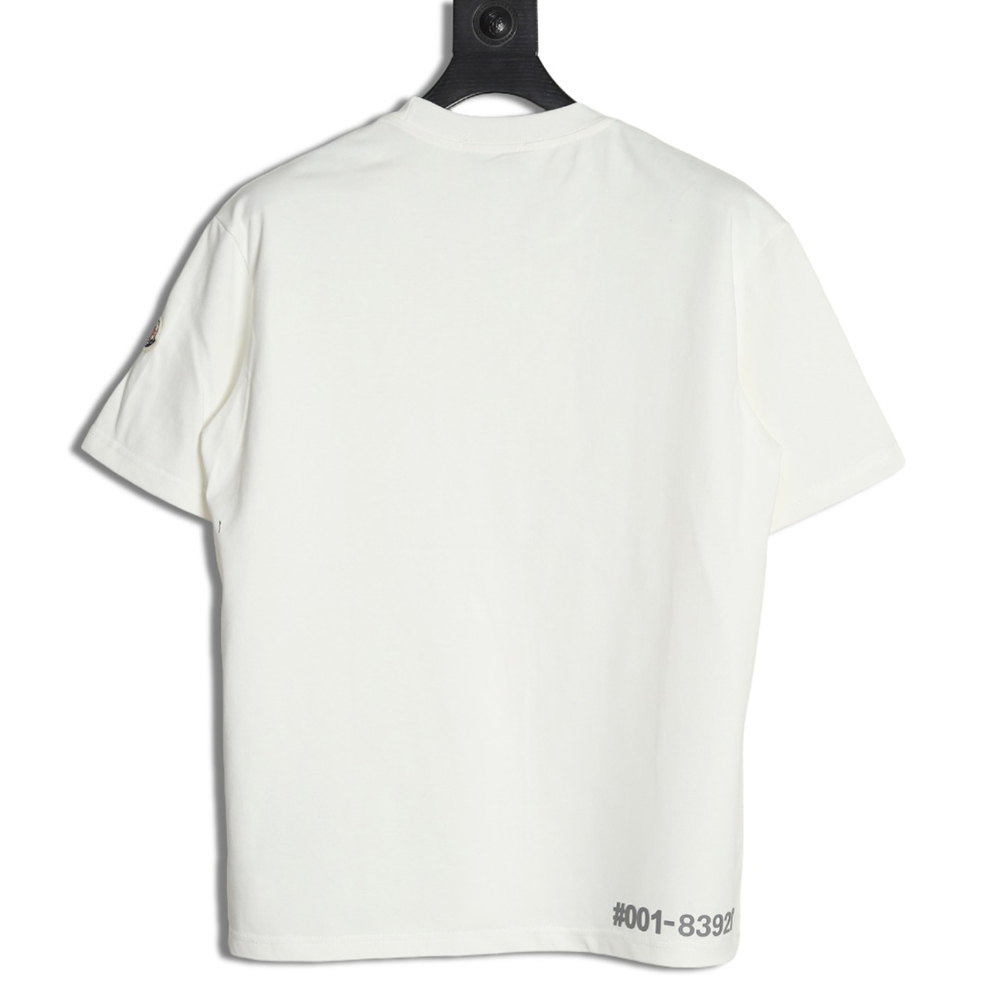 Moncler laminated logo short sleeve