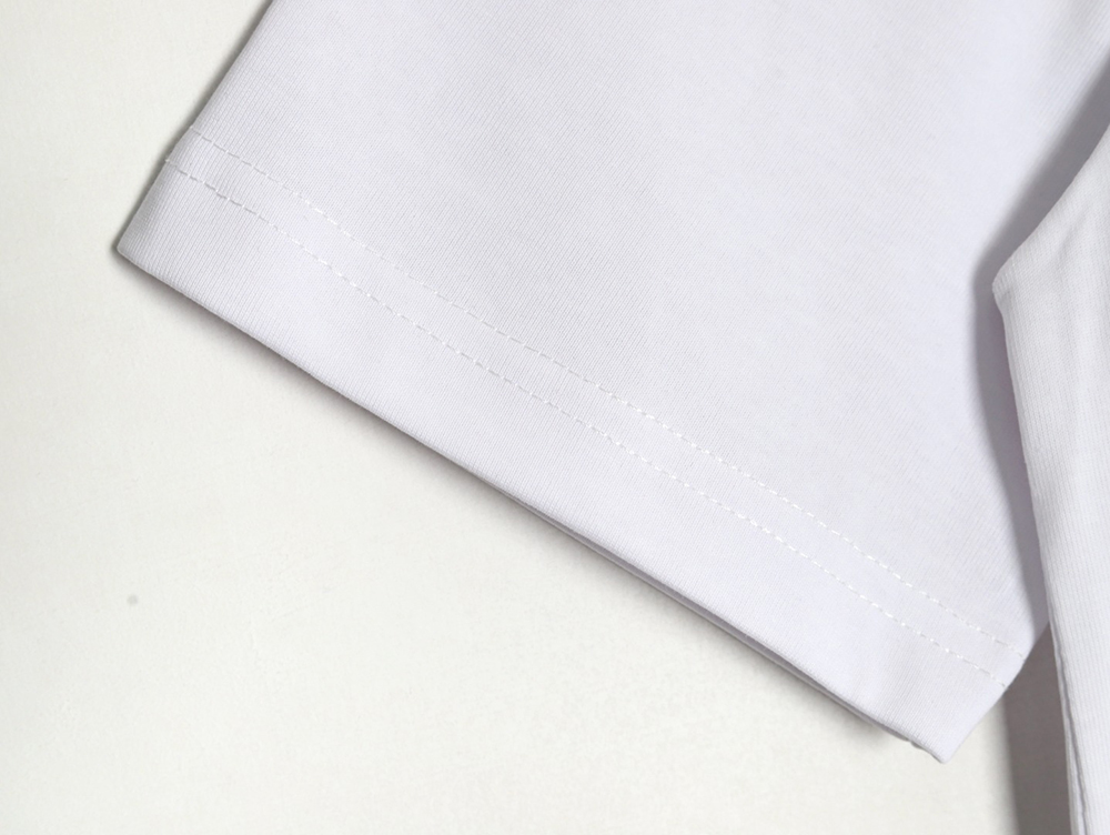 Moncler chest patch back letter print short sleeves