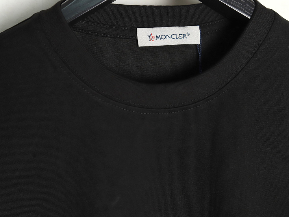 Moncler chest patch back letter print short sleeves TSK1