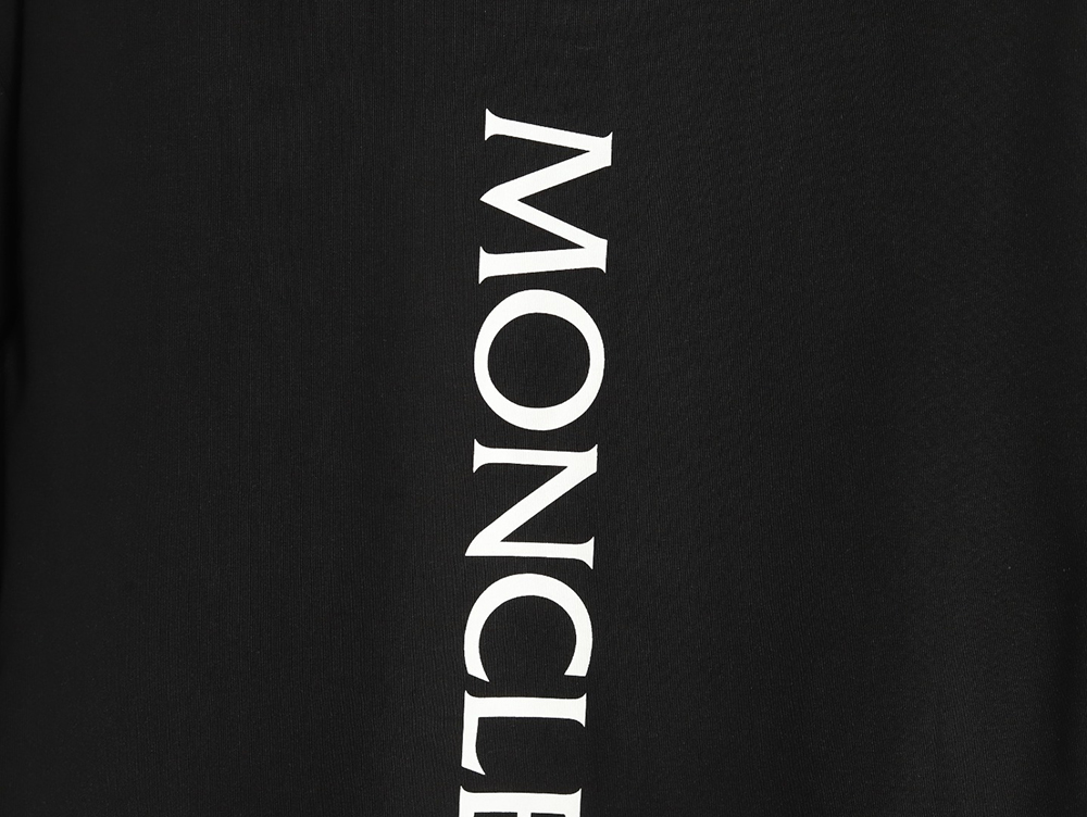 Moncler chest patch back letter print short sleeves TSK1