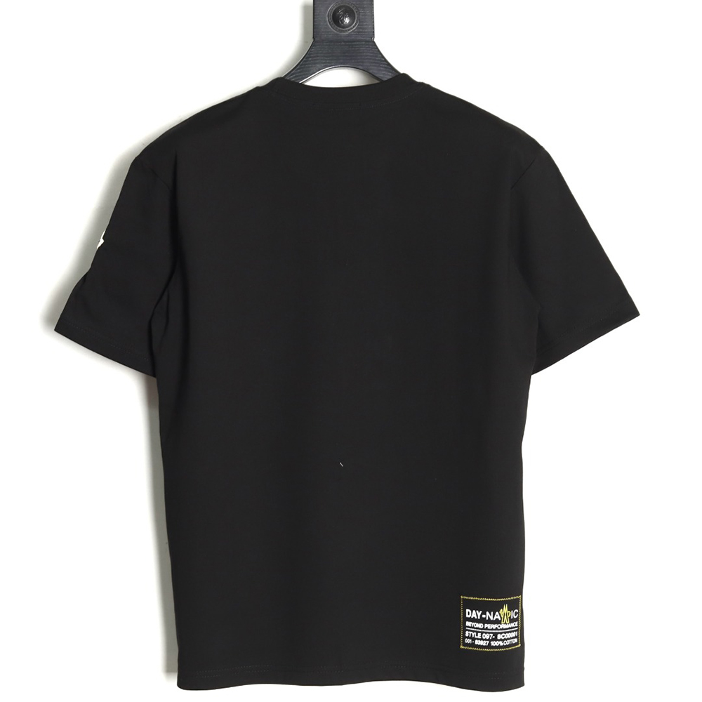 Moncler coordinate letter print short sleeve