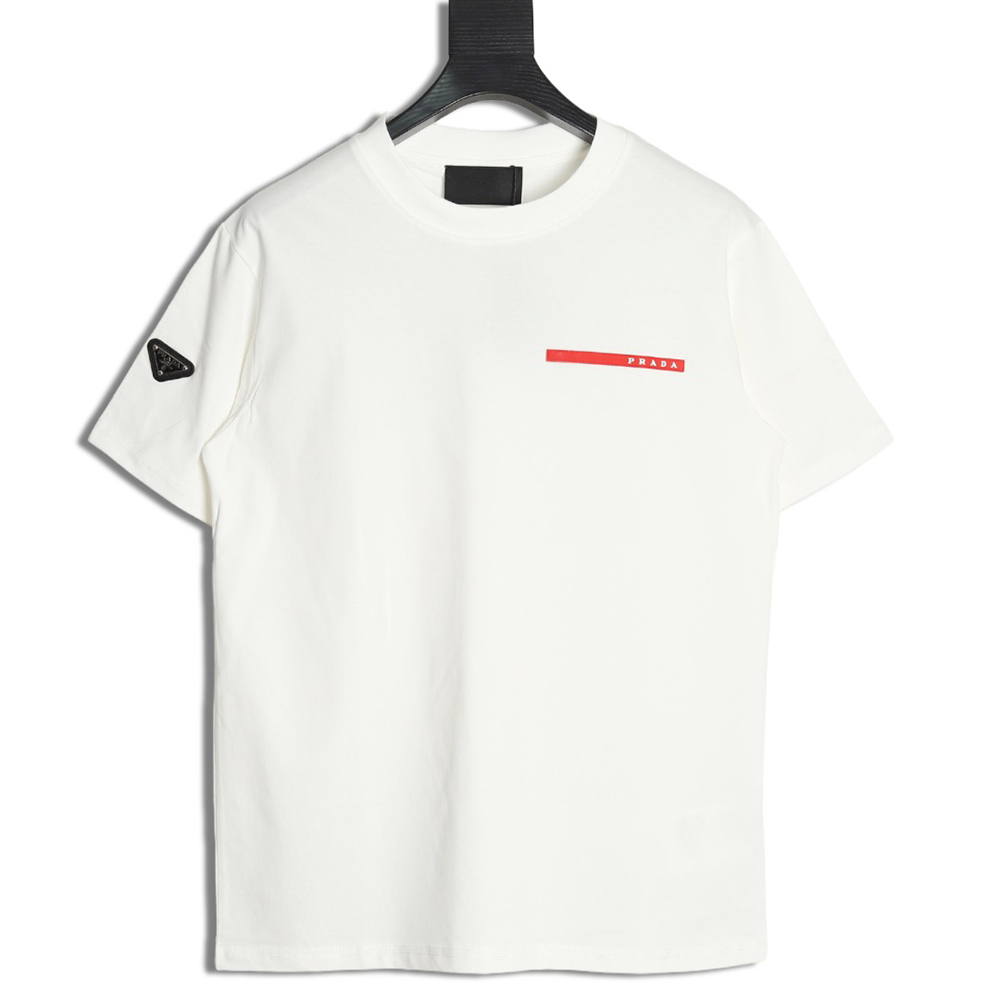 Pra*a classic red silicone trim short sleeves