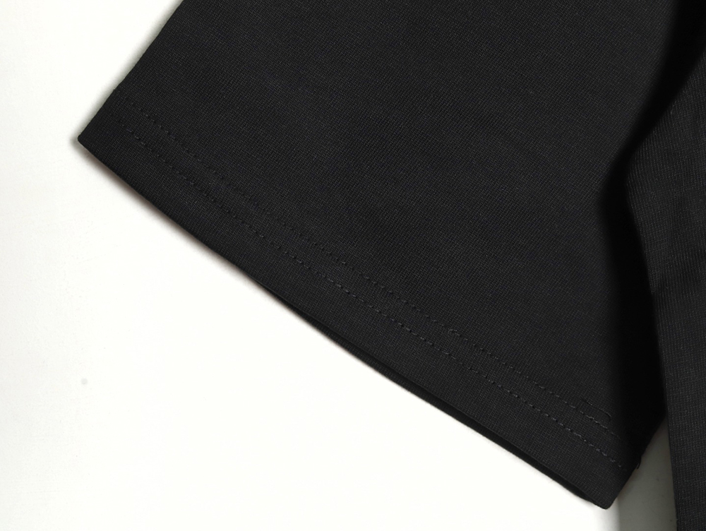 Valentino Red Letter Print Short Sleeve T-shirt TSK1