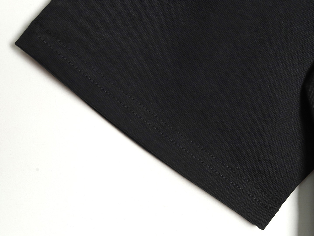 Valentino V logo red signature print short sleeve T-shirt TSK1